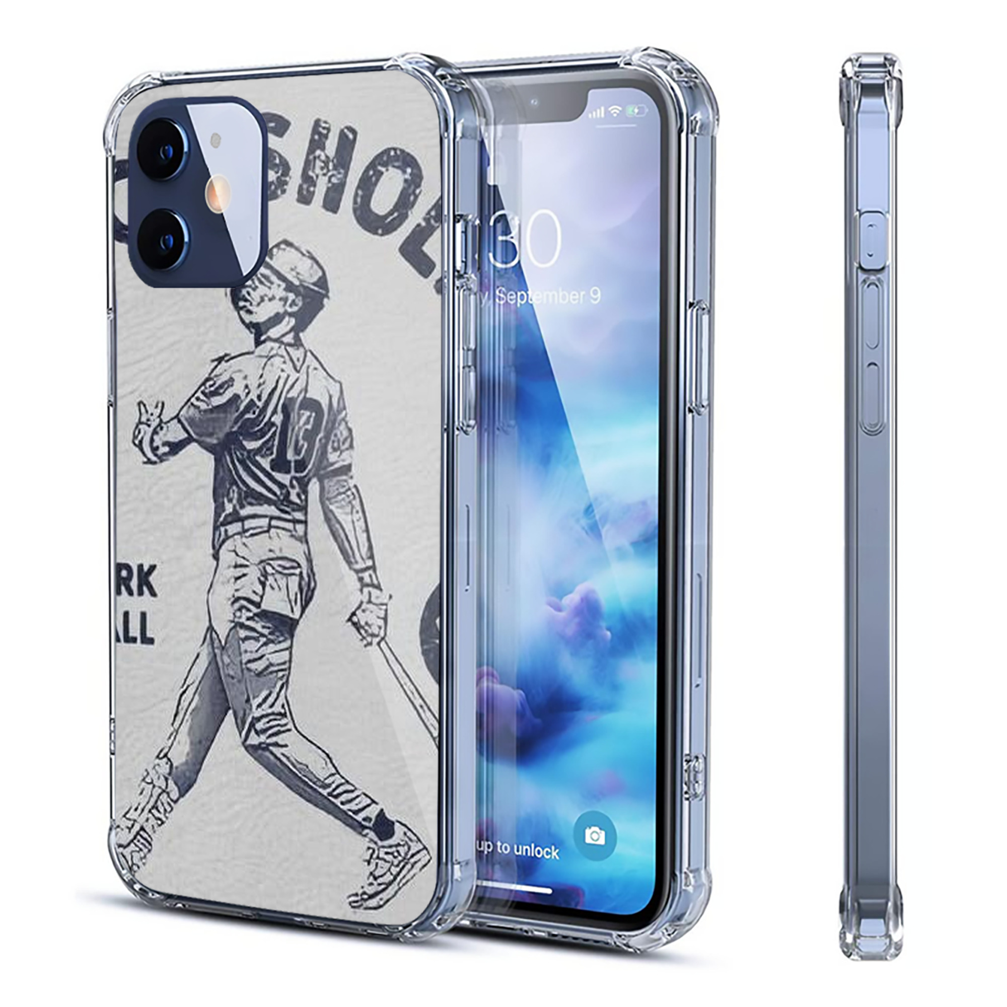 Jazz Chisholm Jr. 49 Clear IPhone 12 Case – Soft TPU With UV Print – Enhanced Drop Protection, Precise Fit, Anti-Fingerprint, Customizable Design, Scratch-Resistant, Yellow-Resistant